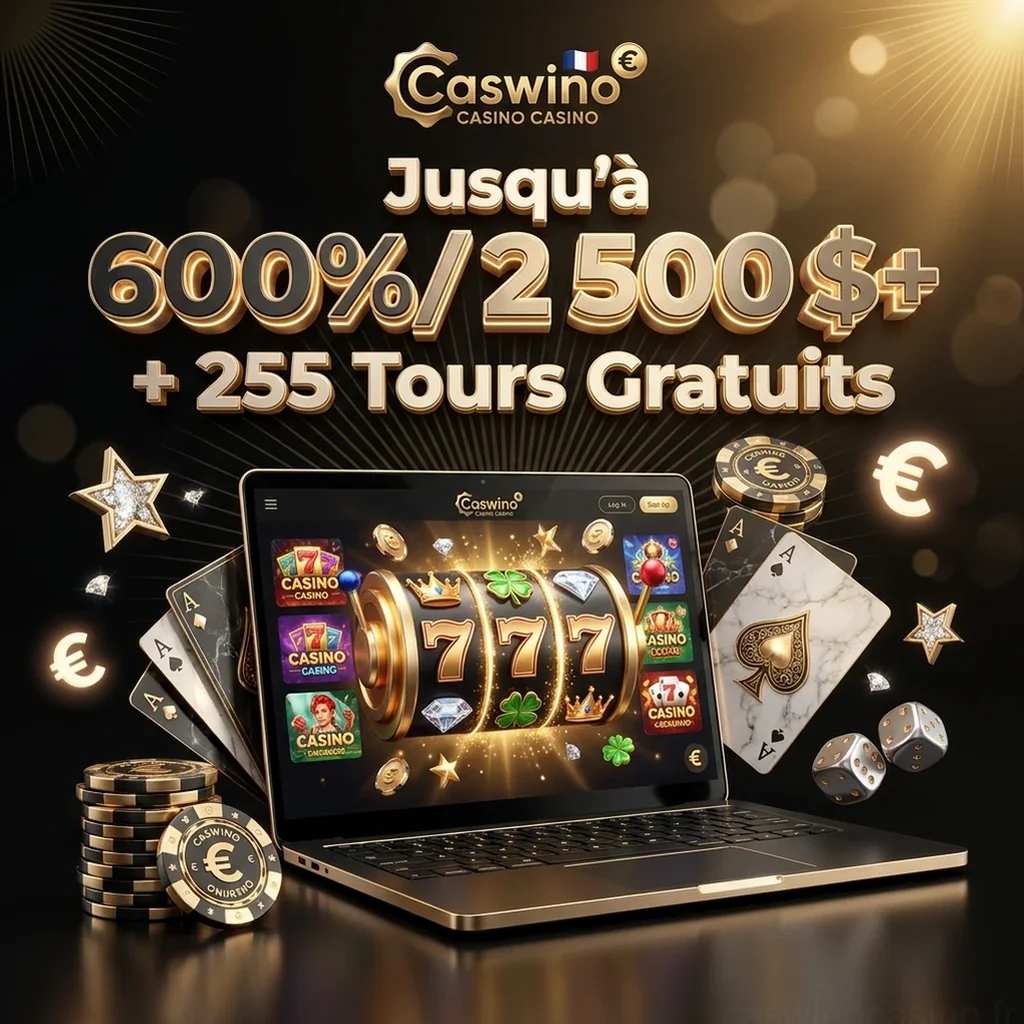 Jusqu'à 600%/ 2 500 $+ 255 Tours Gratuits